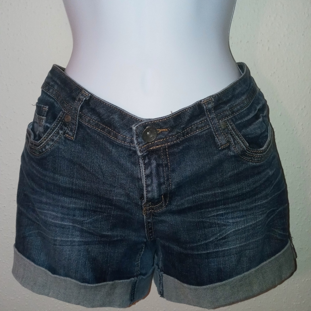 Denim shorts
